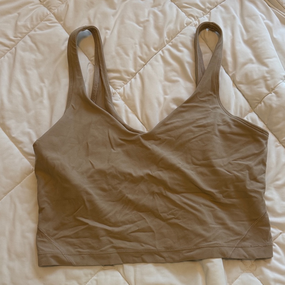 lululemon athletica Tan Tank Top